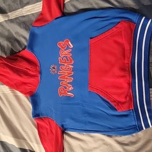 NY Rangers Hooded Sweatshirt NHL Youth Large plus extras
